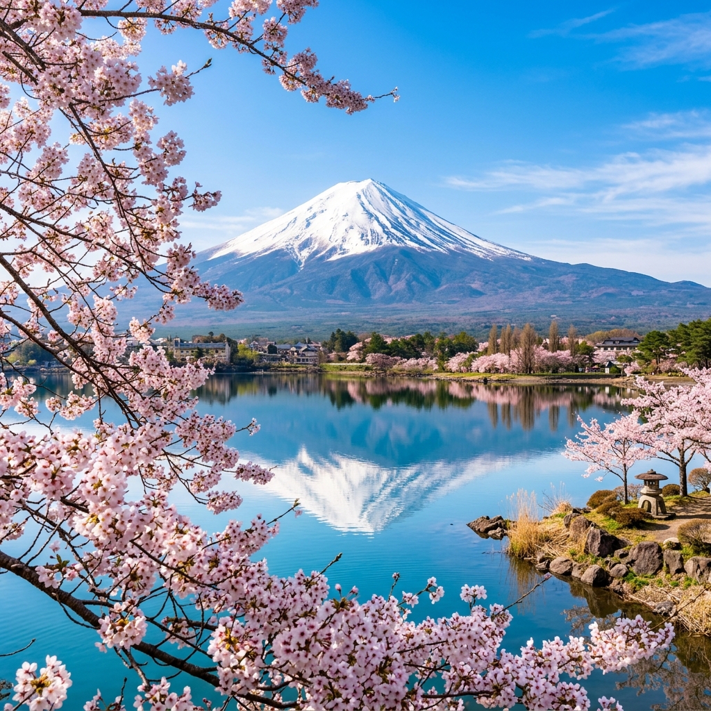 Mt. Fuji Cherry Blossoms
